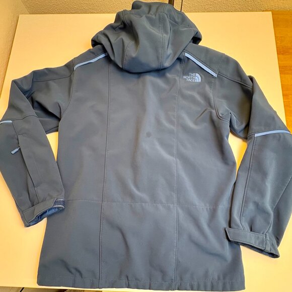 The North Face Apex Bionic Softshell Jacket Blue Mens Small - Picture 3 of 9